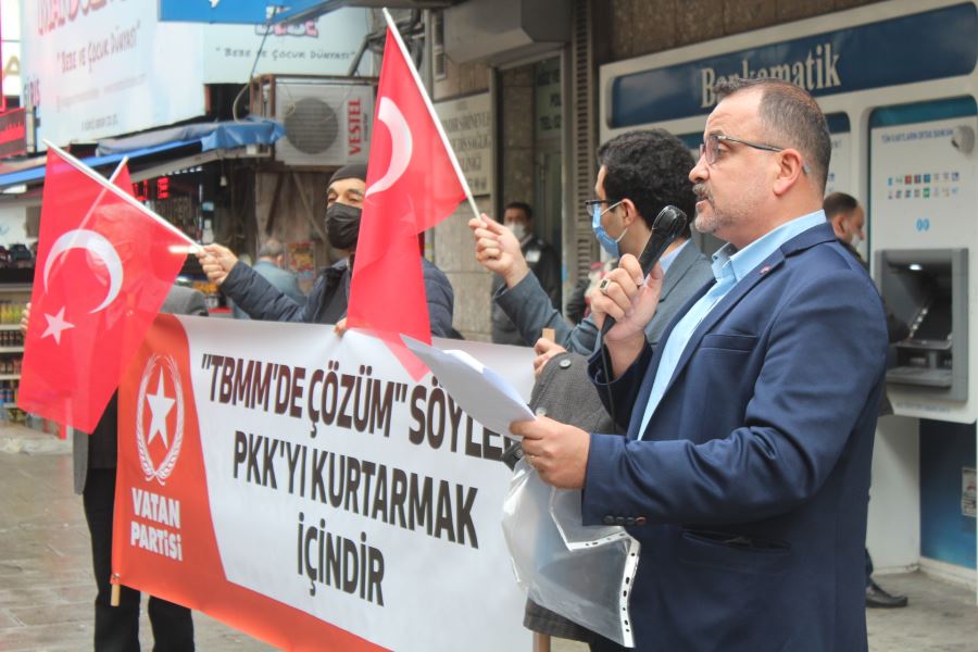 TBMM’de PKK istemiyoruz!