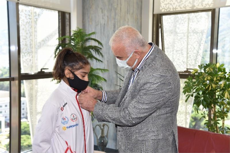 Manisalı judocu Avrupa ikincisi oldu