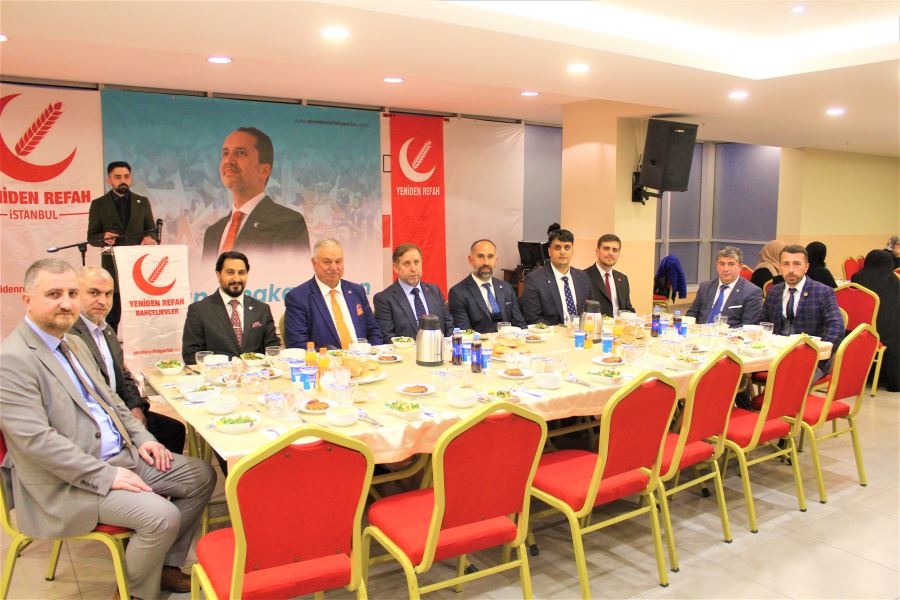 Yeniden Refah Partisi’nden bereketli iftar