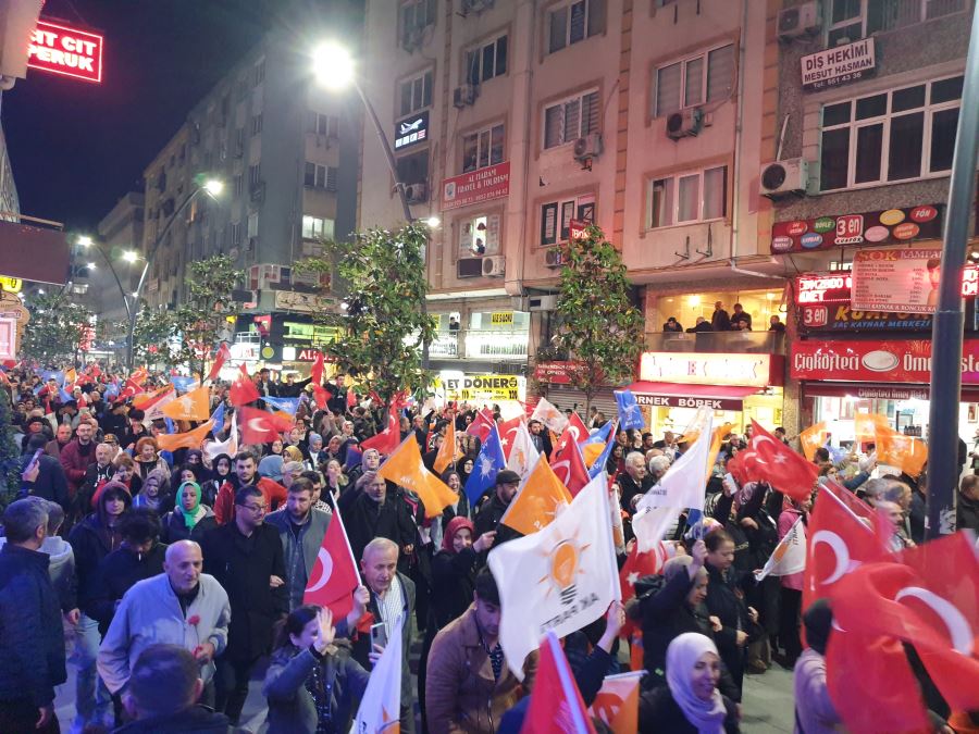 AK Parti’den 2023/2053 kutlu yürüyüşü