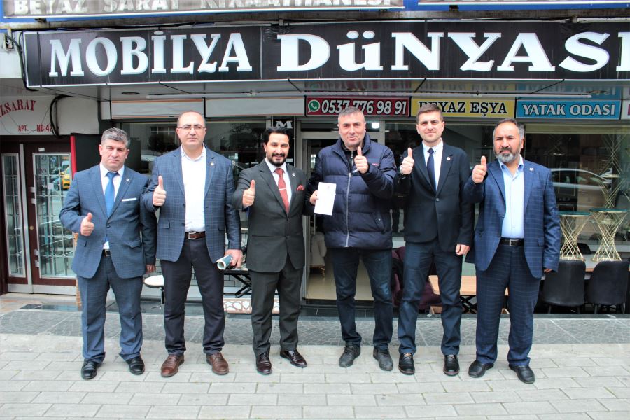 Yeniden Refah Partililer esnaf turunda
