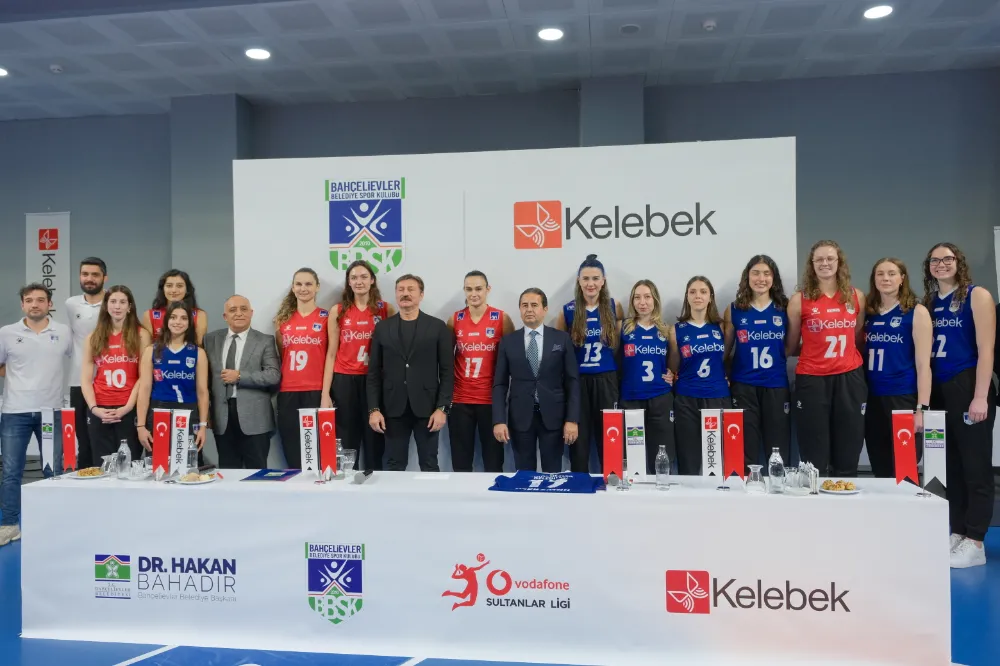 Bahçelievler Belediye Spor Kulübü’nün yeni sponsoru: Kelebek Mobilya