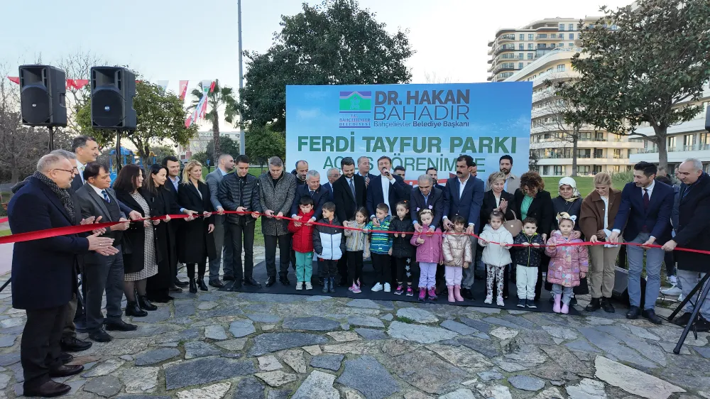 Ferdi Tayfur Parkı açıldı