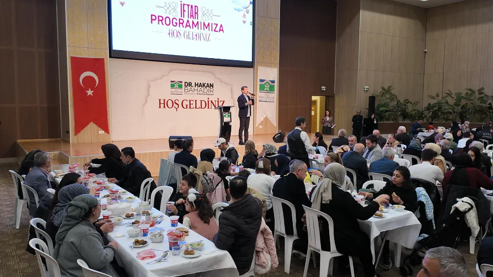 Bahçelievler Belediyesi’nden anlamlı iftar
