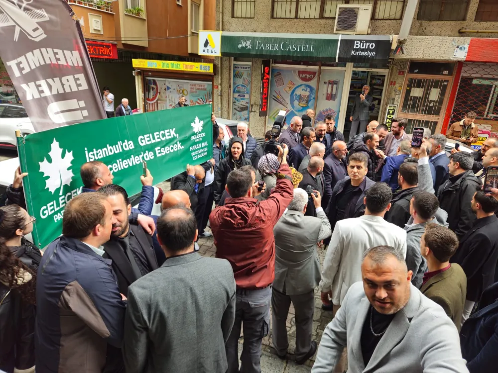 Gelecek Partisi Genel Başkanı Ahmet Davutoğlu, Bahçelievler