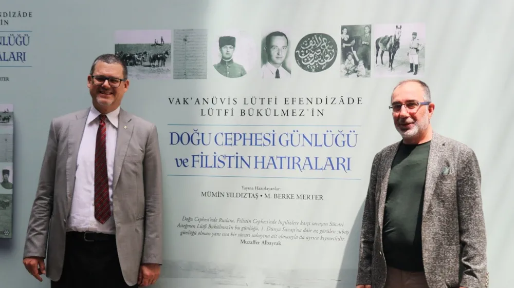 ‘Doğu Cephesi Günlüğü ve Filistin Cephesi Hatıraları’ okurlarla buluştu
