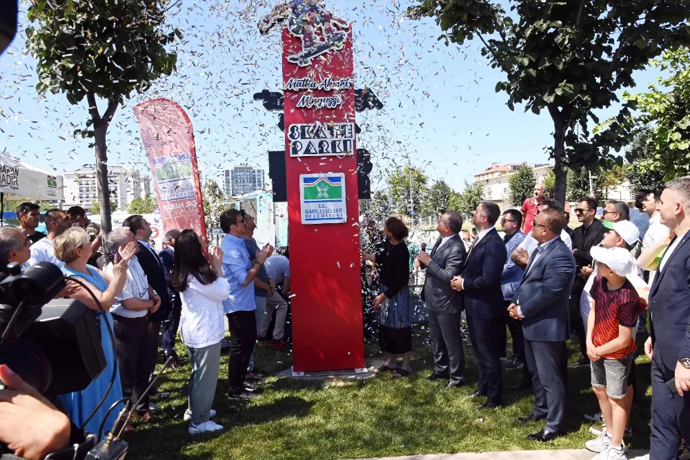 Mattia Ahmet Minguzzi Skate Park açıldı